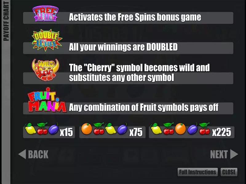 Fruit Mania slots Bonus 2