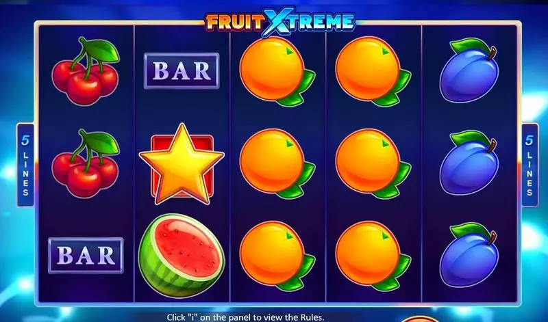 Fruit Xtreme slots Main Screen Reels