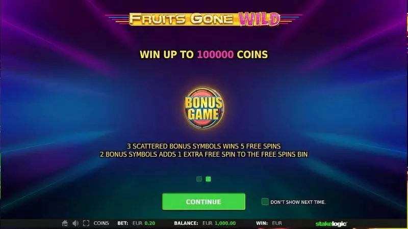Fruits Gone Wild slots Bonus 2