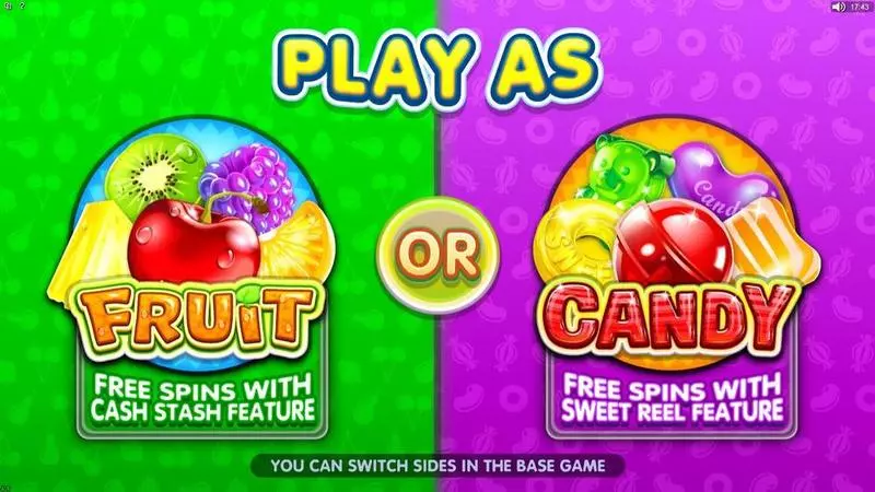 Fruits vs Candy slots Info and Rules