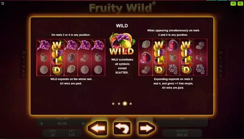 Fruity Wild slots Bonus 1