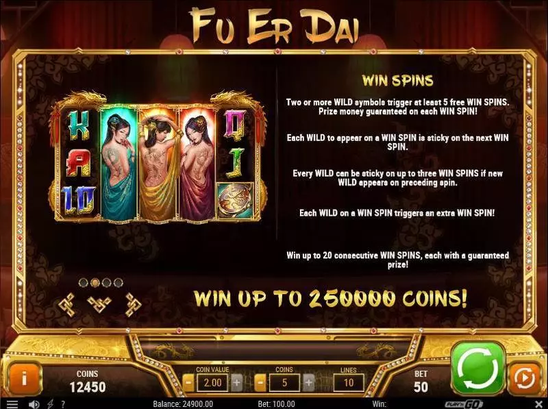Fu Er Dai slots Free Spins Feature
