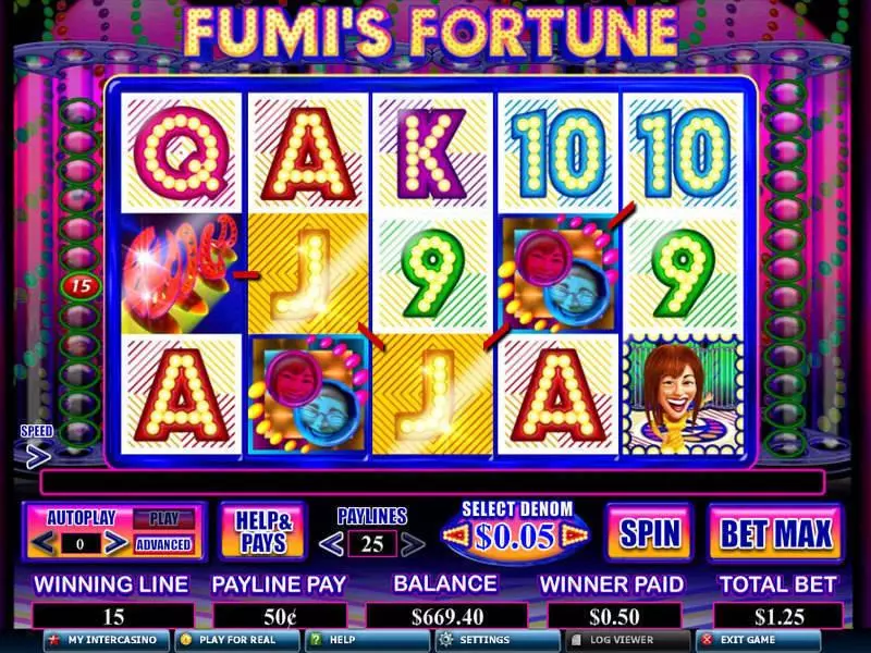 Fumi's Fortune slots Main Screen Reels