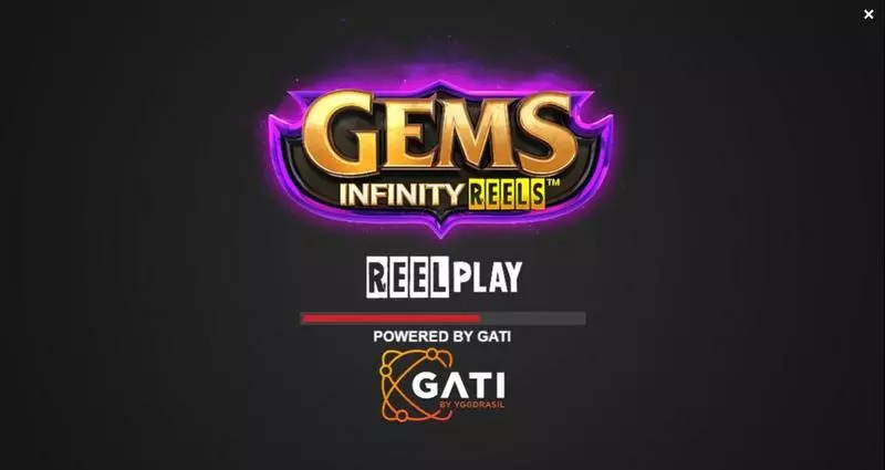 Gems Infinity Reels slots Introduction Screen