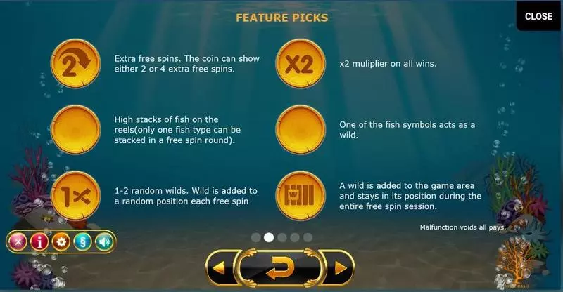 Golden Fish Tank slots Info and Rules