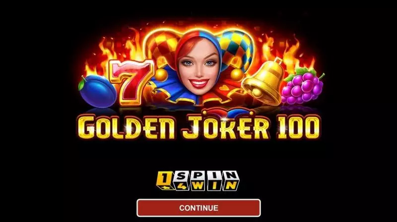 Golden Joker 100 Hold And Win slots Introduction Screen