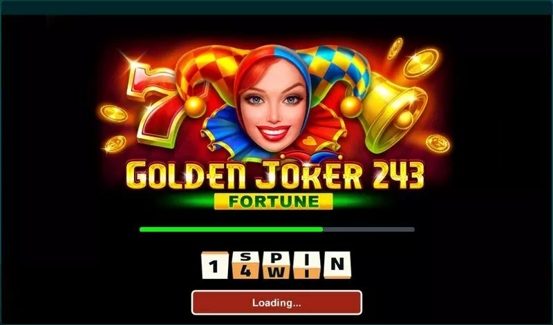Golden Joker 243 Fortune slots Introduction Screen