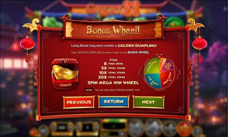 GREAT 88 slots Info and Rules