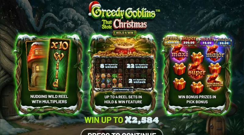 Greedy Goblins That Stole Christmas slots Info and Rules