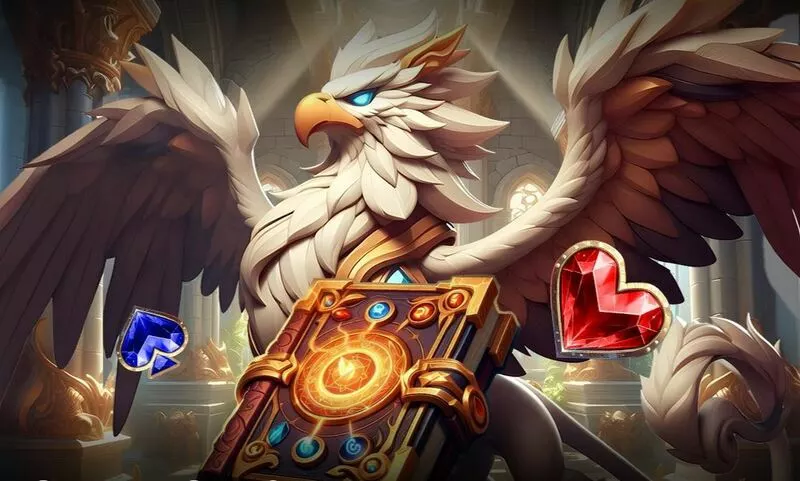 Gryphon`s Castle Deluxe slots Introduction Screen