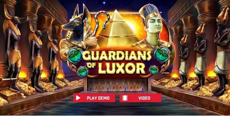Guardians of Luxor slots Introduction Screen