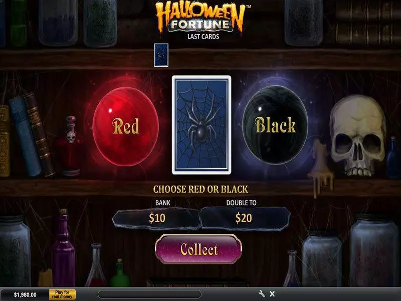 Halloween Fortune slots Gamble Screen