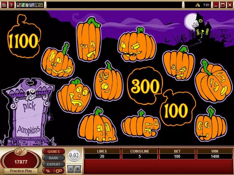 Halloweenies slots Bonus 1