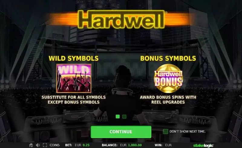 Hardwell slots Info and Rules