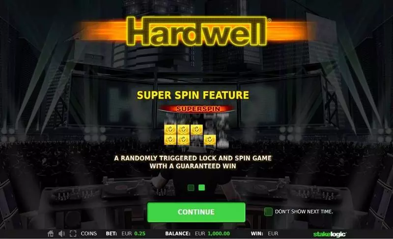 Hardwell slots Info and Rules