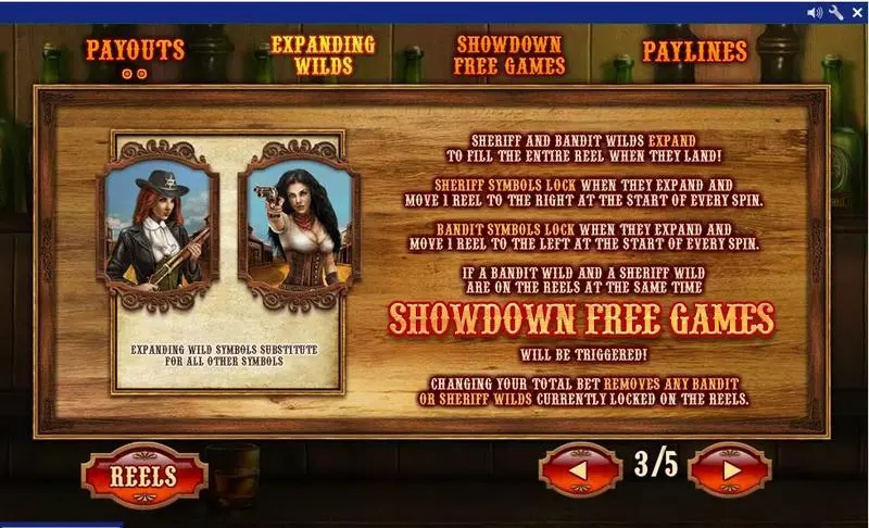 Heart of the Frontier slots Free Spins Feature