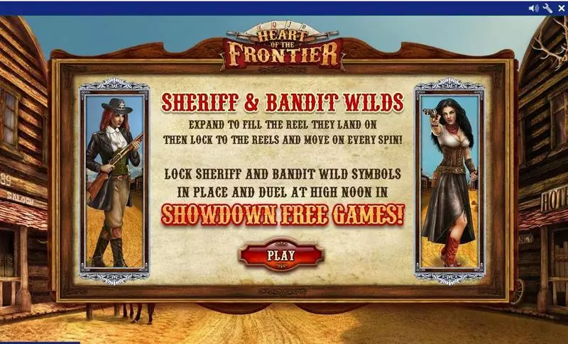 Heart of the Frontier slots Info and Rules