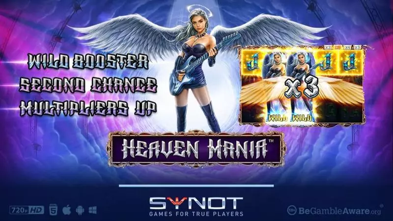 Heaven Mania slots Introduction Screen
