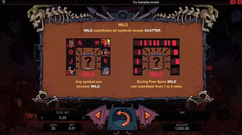 Hell's Band slots Info and Rules