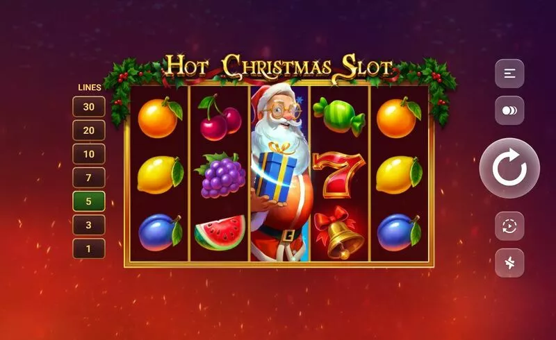 Hot Christmas Slot slots Main Screen Reels