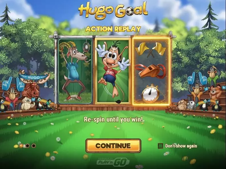 Hugo Goal slots Bonus 1