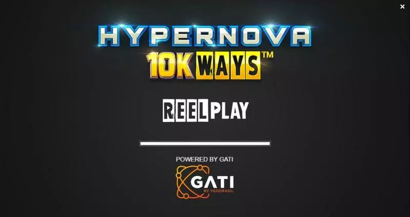 Hypernova 10K Ways slots Introduction Screen