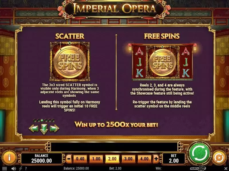 Imperial Opera slots Free Spins Feature