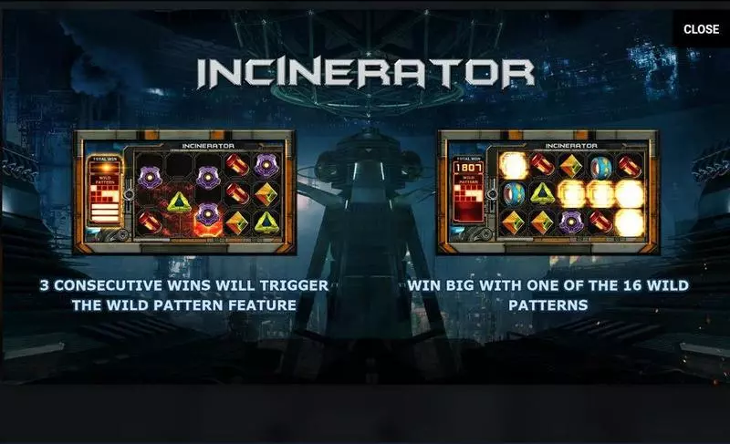 Incinerator slots Info and Rules