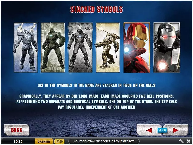 Iron Man 2 50 Line slots Bonus 2