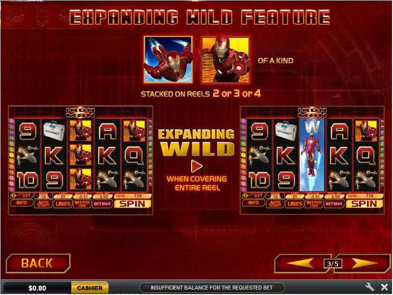 Iron Man slots Bonus 2