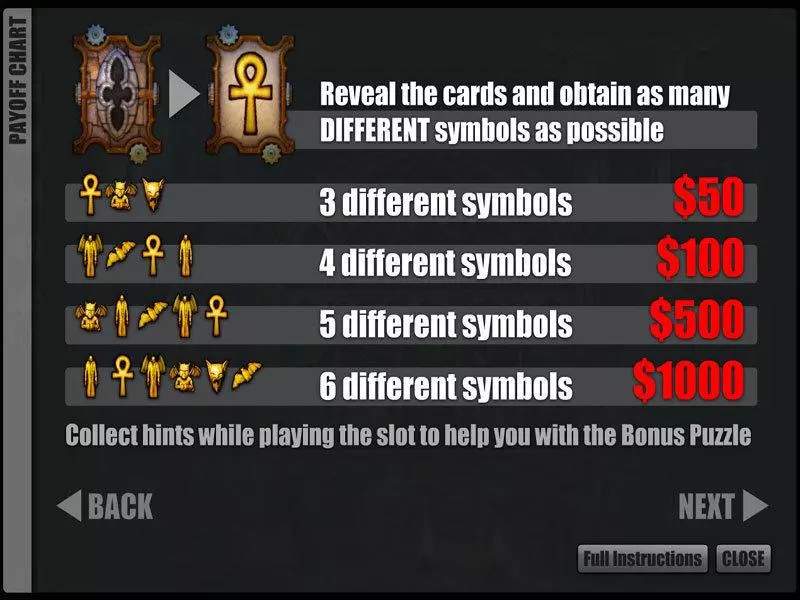Jewels of the Ancients slots Bonus 1
