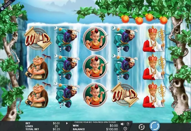 Journey to the West slots Main Screen Reels