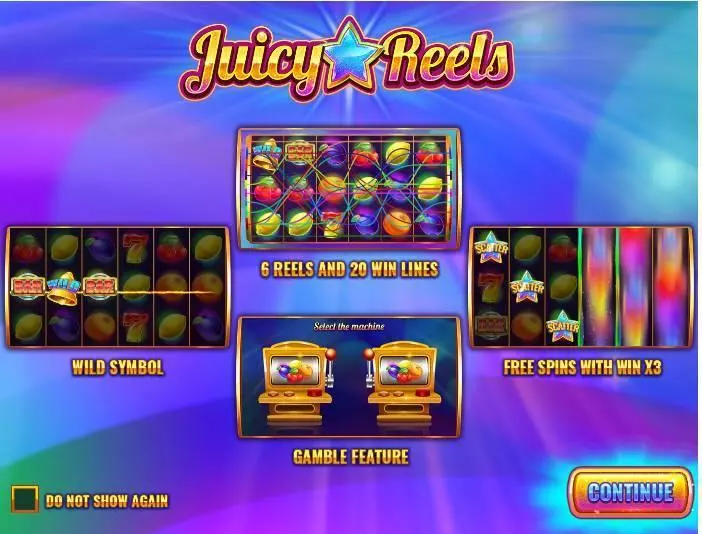 Juicy Reels slots Info and Rules