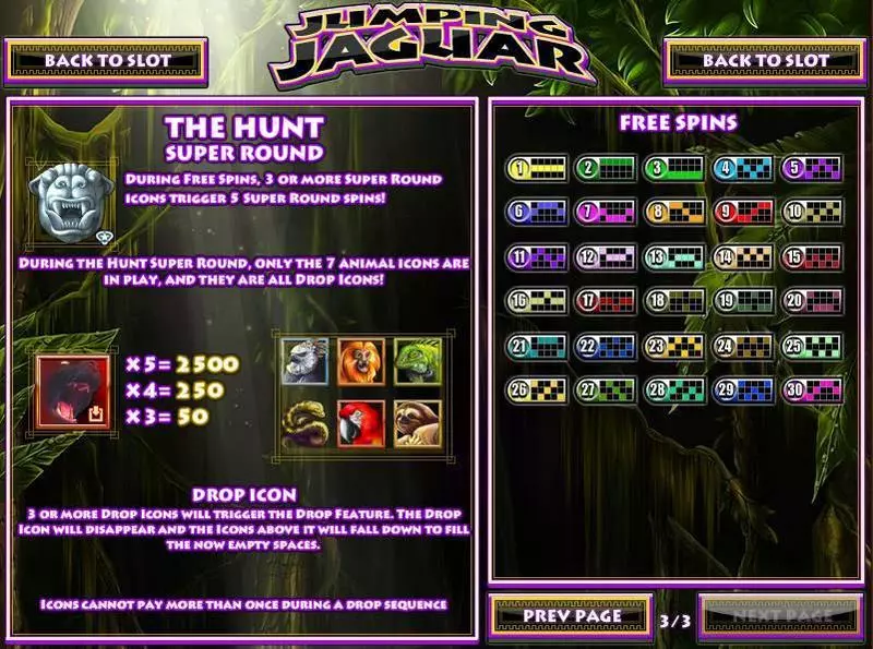 Jumping Jaguar slots Bonus 2