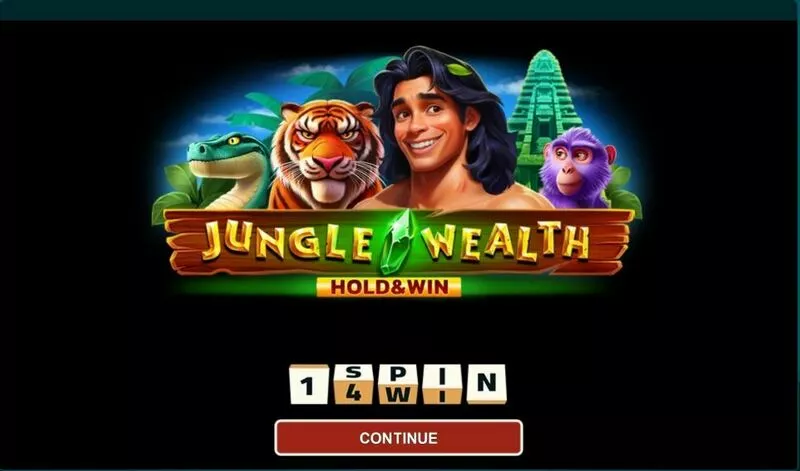 Jungle Wealth Hold And Win slots Introduction Screen