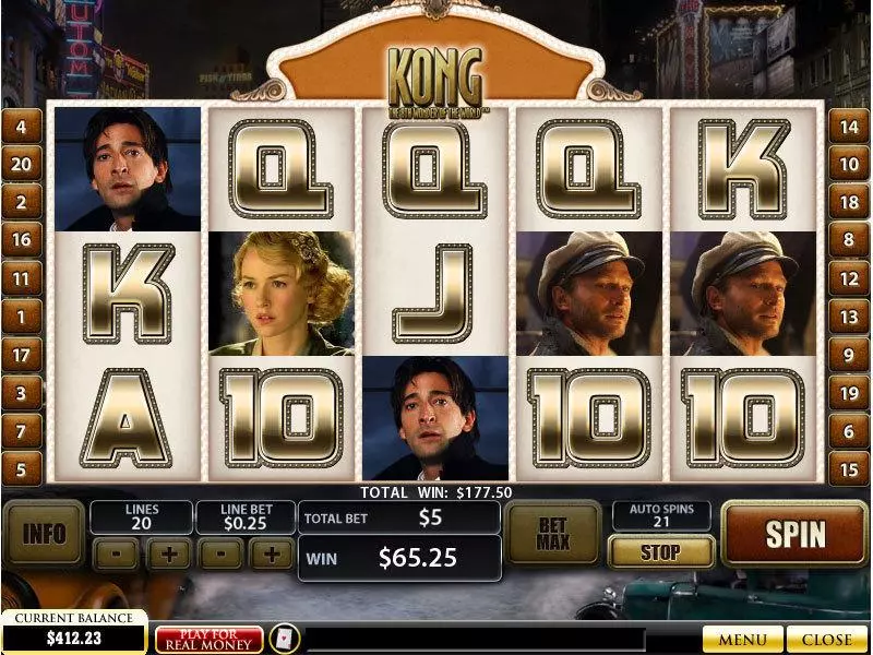 King Kong slots Bonus 4