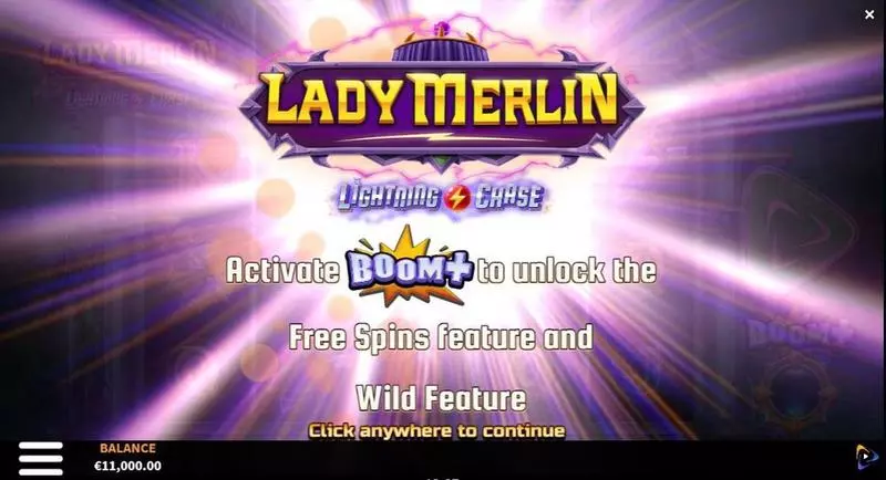 Lady Merlin Lightning Chase slots Info and Rules