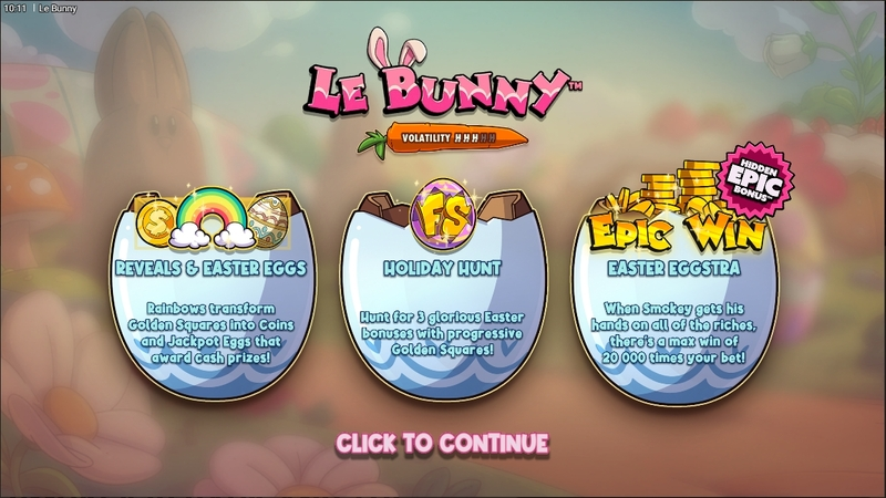 Le Bunny slots Info and Rules