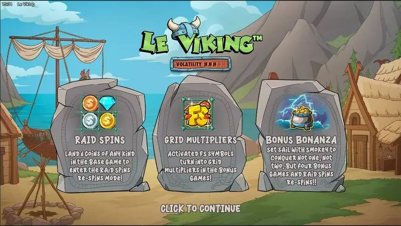 Le Viking slots Info and Rules