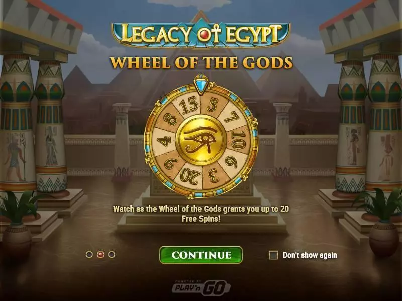 Legacy of Egypt slots Bonus 2