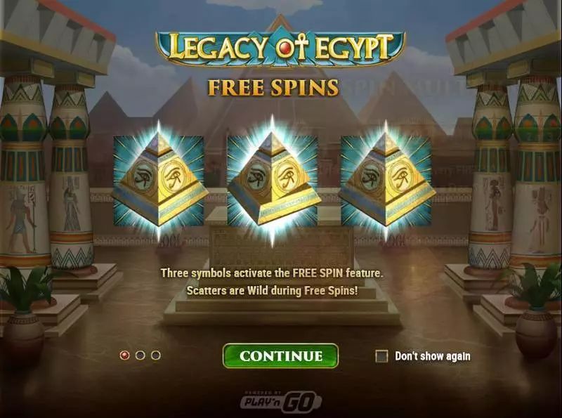 Legacy of Egypt slots Free Spins Feature