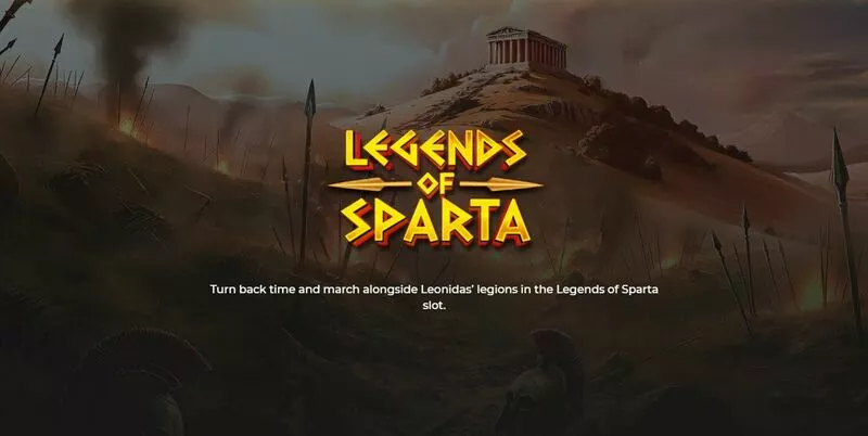 Legends of Sparta slots Logo