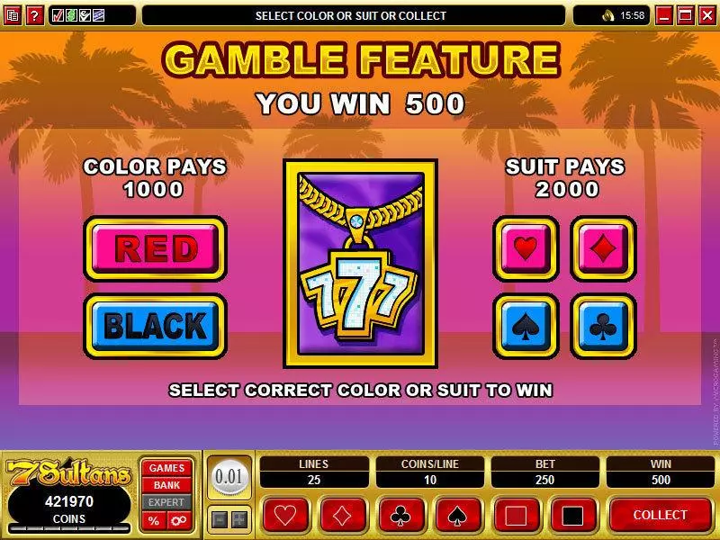 Loaded slots Gamble Screen