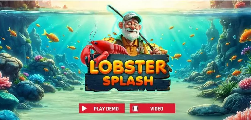 Lobster Splash slots Introduction Screen