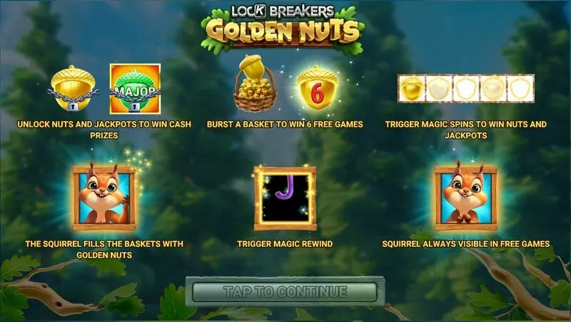 Lock Breakers – Golden Nuts Buy Bonus slots Info and Rules