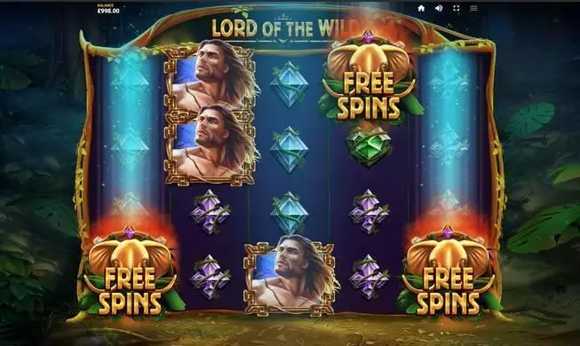 Lord of the Wilds slots Main Screen Reels