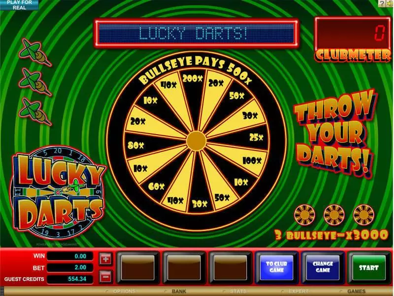 Lucky Darts slots Bonus 1