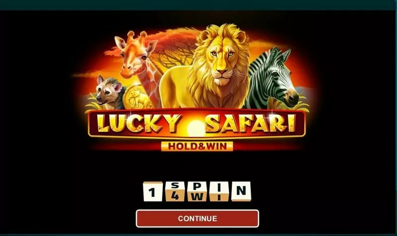 Lucky Safari slots Introduction Screen