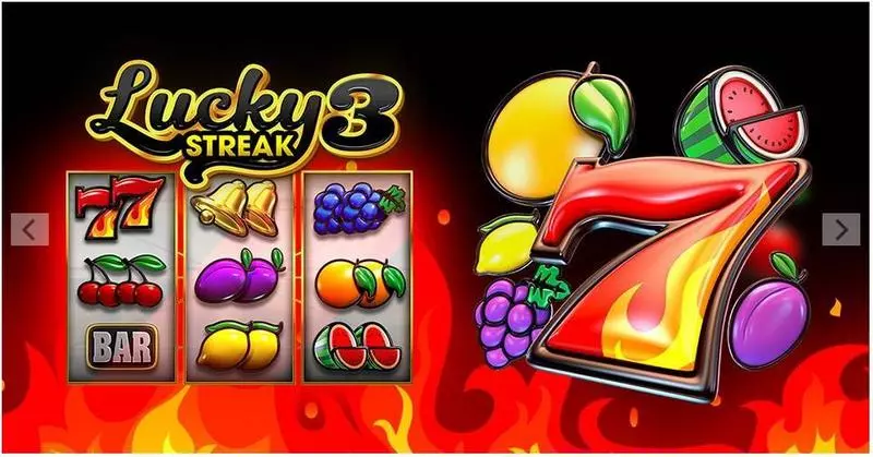 Lucky Streak 3 slots Main Screen Reels