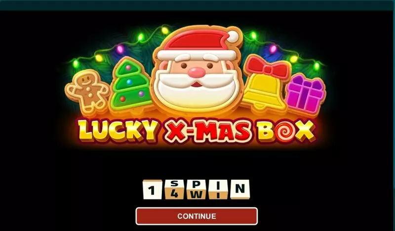 Lucky Xmas Box slots Introduction Screen